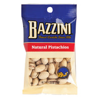 BAZZINI NATURAL PISTACHIOS 1.5 OZ PEG BAG
