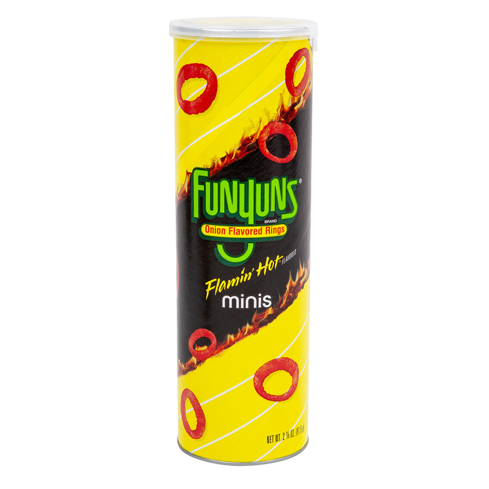 FUNYUNS FLAMIN' HOT MINIS 2.875 OZ CANISTER