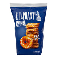 ELEPHANT SEA SALT PRETZELS 10.58 OZ BAG