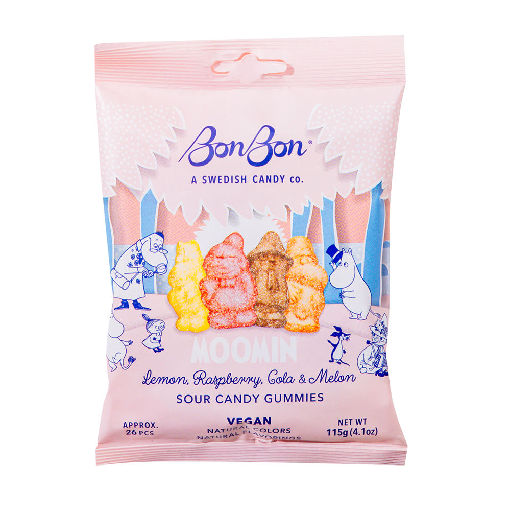 BONBON - MOOMIN SOUR GUMMIES - 4.1OZ