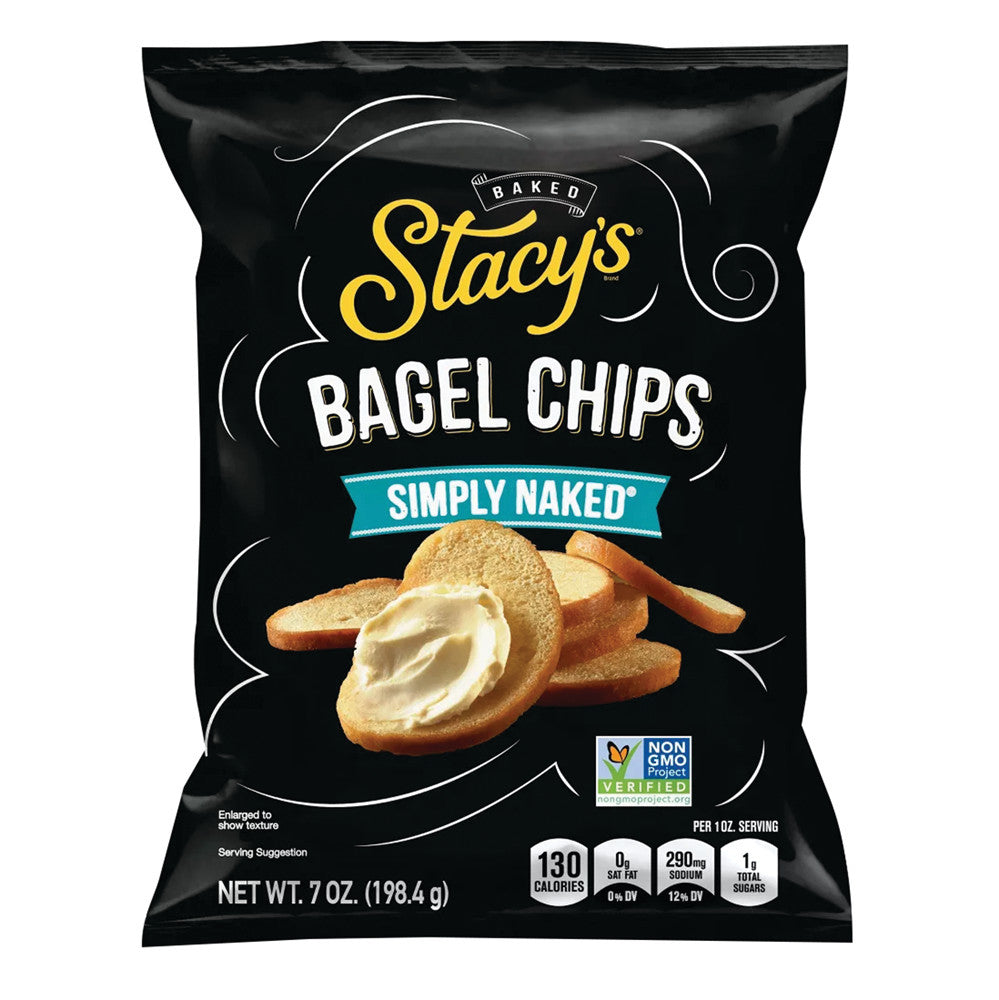 STACY'S SIMPLY NAKED BAGEL CHIPS 7 OZ BAG