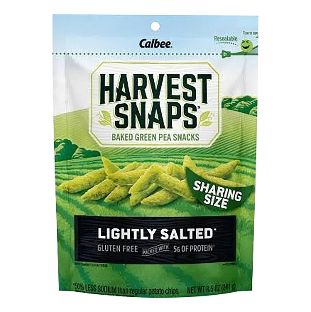 CALBEE HARVEST SNAPS LIGHTLY SALTED 8.5 OZ POUCH