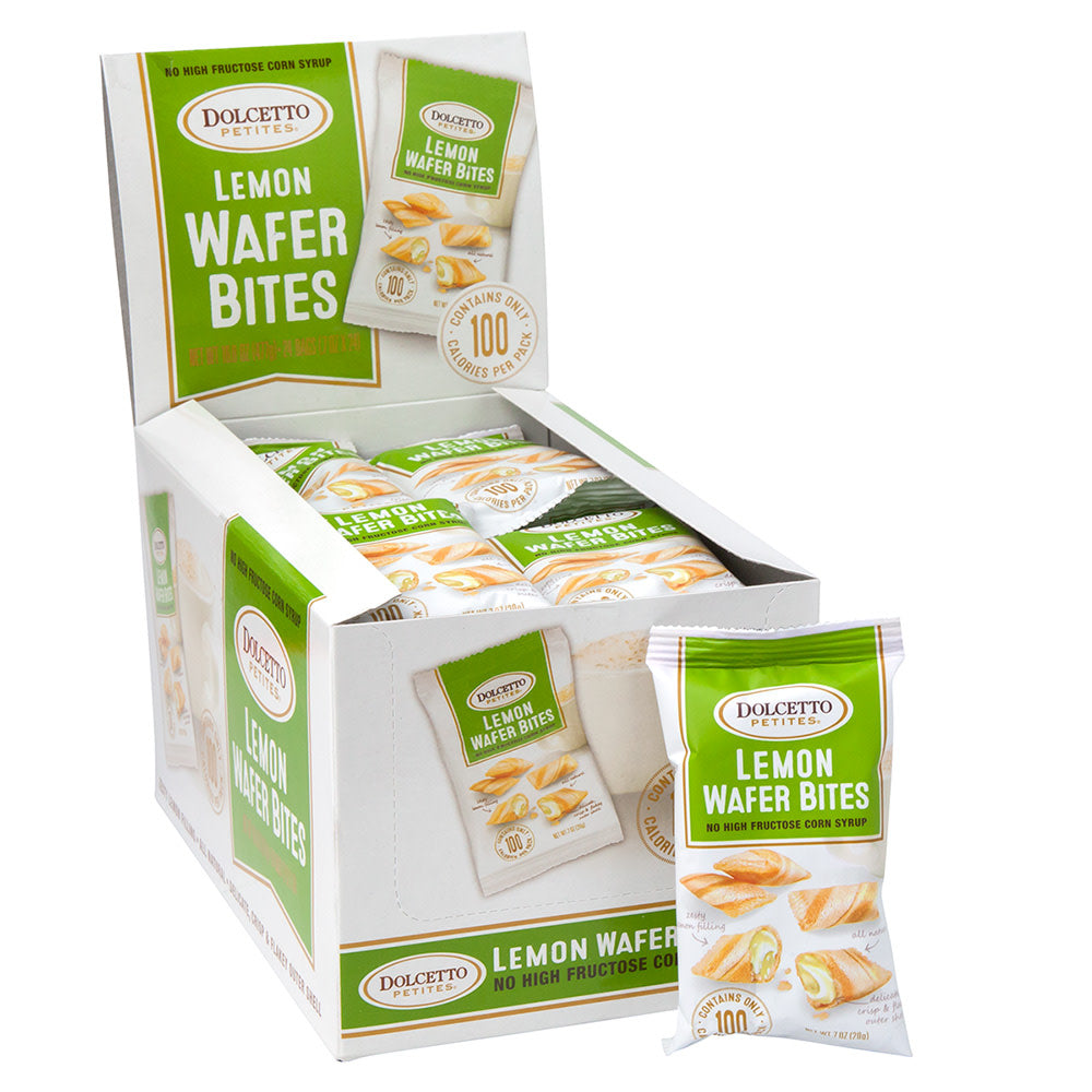 DOLCETTO LEMON WAFER BITES 0.7 OZ