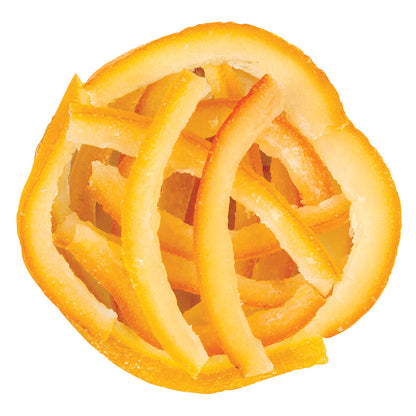 Glace Orange Peel Strips - 22.05lb Bulk