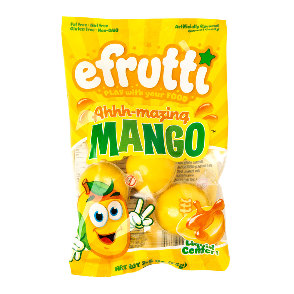 EFRUTTI AHHH-MAZING MANGO 2.6 OZ PEG BAG