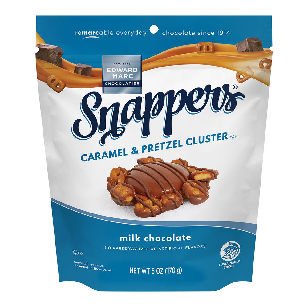 SNAPPERS ORIGINAL PRETZELS 6 OZ POUCH