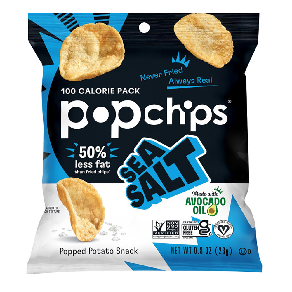 POPCHIPS POTATO SEA SALT 0.8 OZ BAG