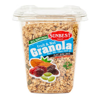 Sunbest Fruit & Nut All Natural Granola Tubs - 12ct