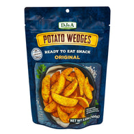 DJ&amp;A POTATO WEDGES ORIGINAL 3.53 OZ POUCH