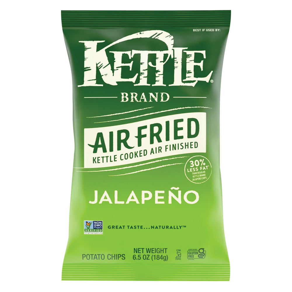 KETTLE JALAPENO AIR FRIED CHIPS 4.25 OZ BAG