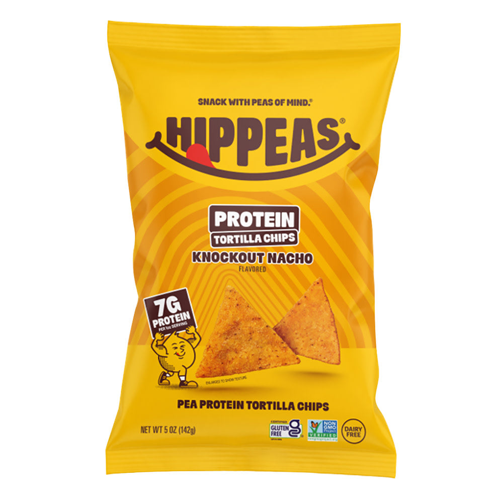 HIPPEAS - PROTEIN TORTILLA - KNOCKOUT NACHO - 5OZ