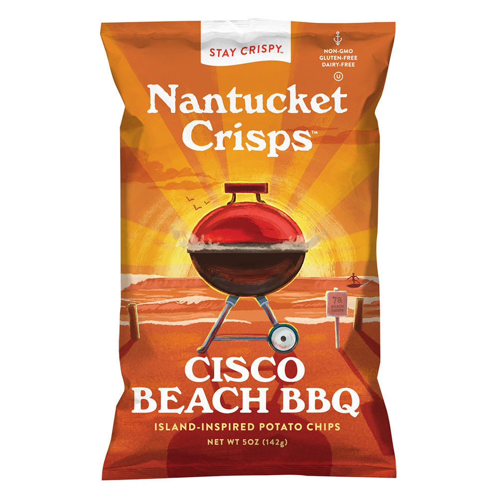 NANTUCKET CRISPS CISCO BEACH BBQ 5 OZ BAG