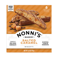 NONNI'S BISCOTTI SALTED CARAMEL 6.72 OZ BOX