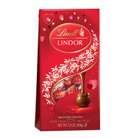 Lindt Lindor Milk Valentine's Day Milk Chocolate Truffles Bags - 12ct