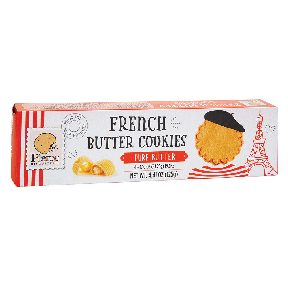 PIERRE FRENCH BUTTER COOKIES 4.41 OZ BOX