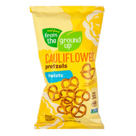 FROM THE GROUND UP CAULIFLOWER SEA SALT PRETZEL TWISTS 4.5 OZ BAG