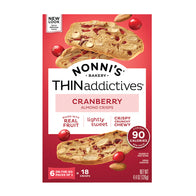 NONNI'S THINADDICTIVES CRANBERRY ALMOND 4.4 OZ BOX
