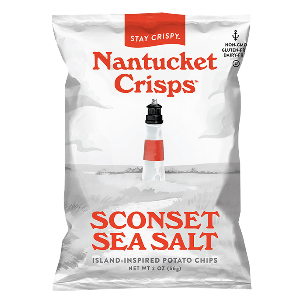 NANTUCKET CRISPS SCONSET SEA SALT 2 OZ BAG