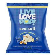 LIVE LOVE POP! SEA SALT GOURMET POPCORN 1 OZ BAGS