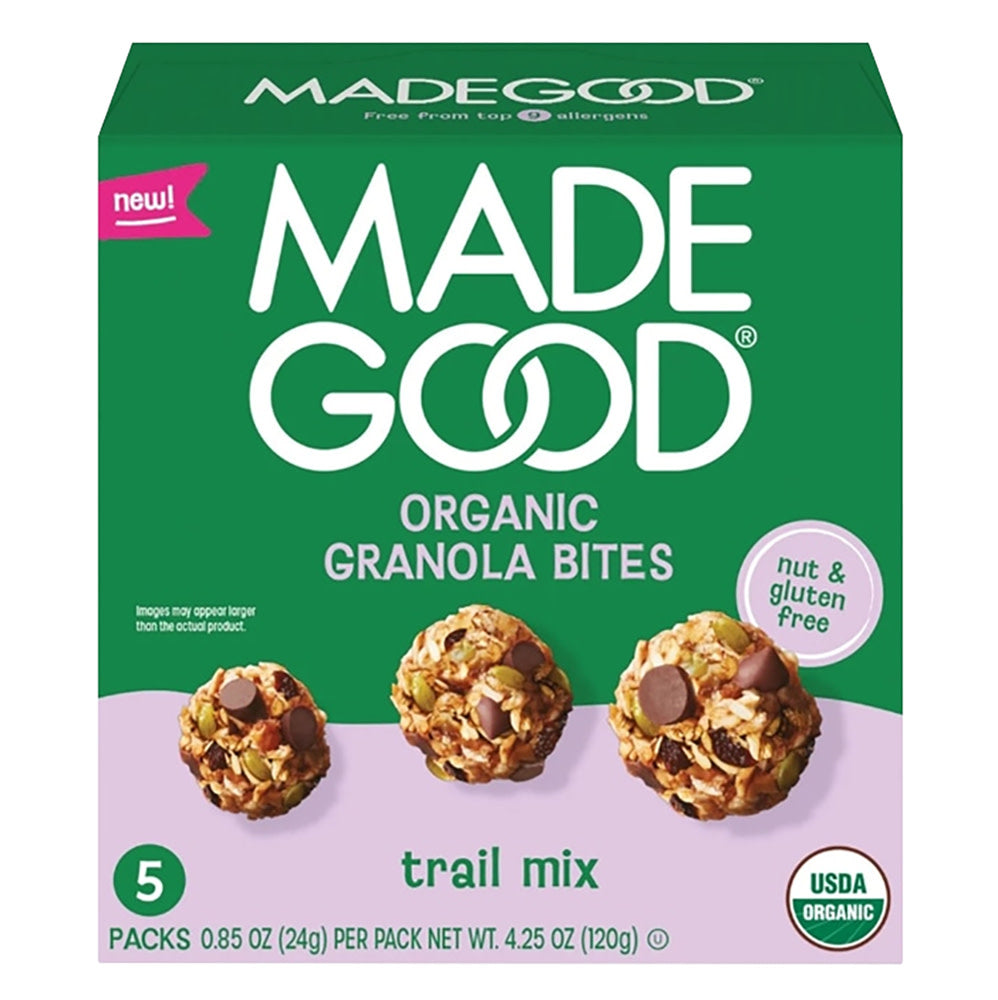 MADE GOOD TRAIL MIX GRAN BITES (5 CT) 4.25 OZ
