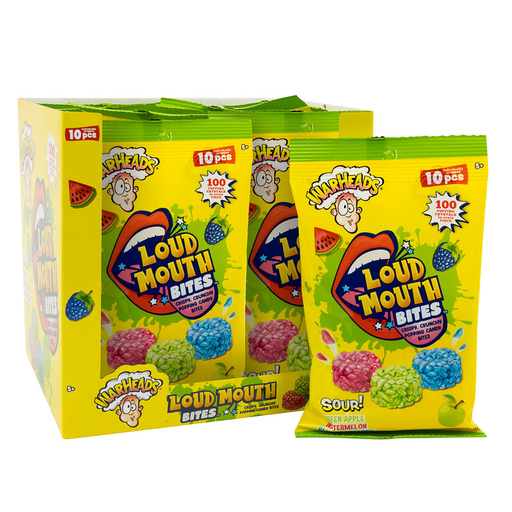 WARHEADS - LOUD MOUTH BITES PEG - 0.70OZ