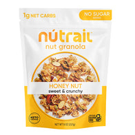 NUTRAIL NUT GRANOLA HONEY NUT 8 OZ POUCH