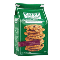 TATE'S OATMEAL RAISIN COOKIES 7 OZ BAG