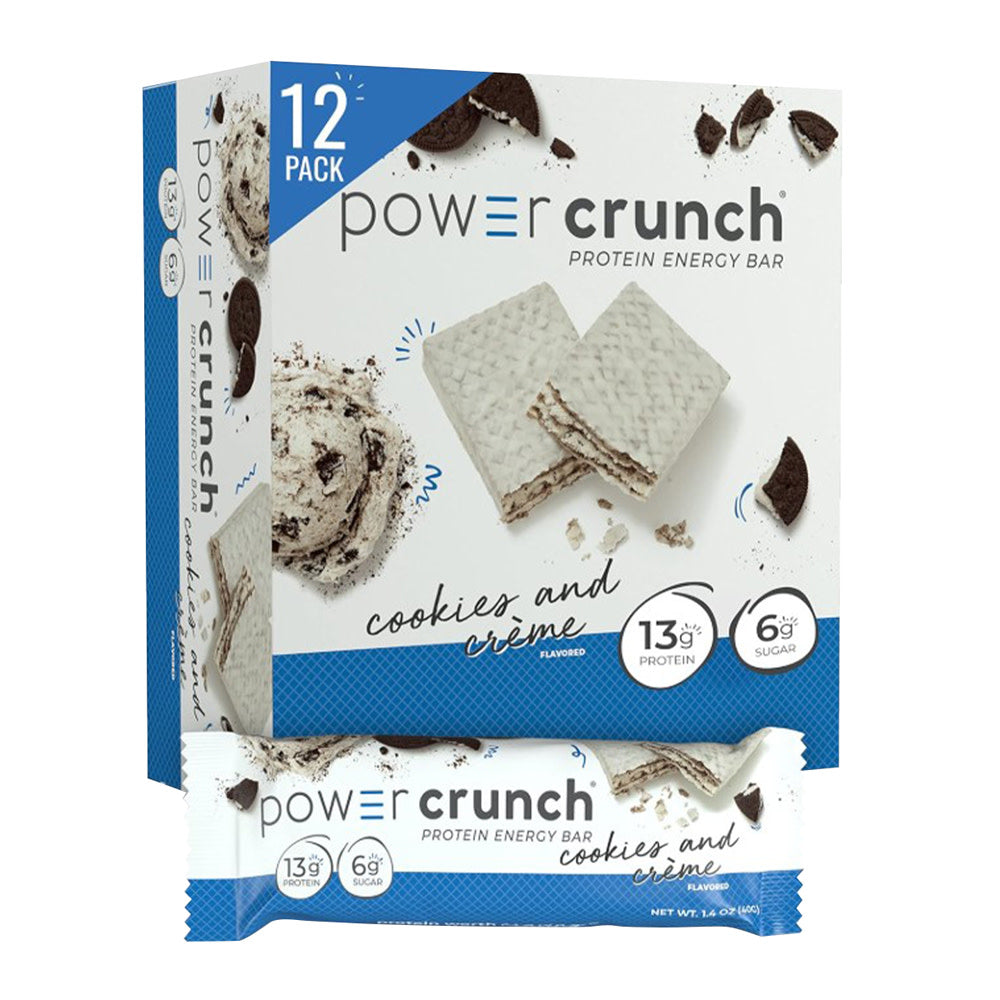 POWER CRUNCH ORIGINAL COOKIES &amp; CREAM 1.4 OZ BAR