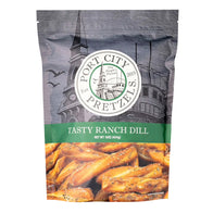 PORT CITY PRETZELS TASTY RANCH DILL 8 OZ BAG