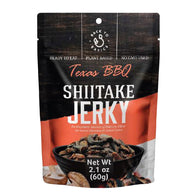 DJ&amp;A SHIITAKE MUSHROOM JERKY TEXAS BBQ 2.12 OZ POUCH