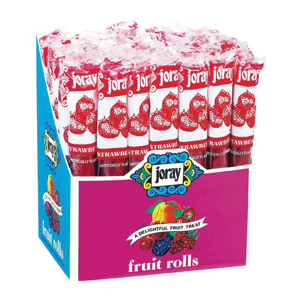 JORAY STRAWBERRY FRUIT ROLLS 0.75 OZ