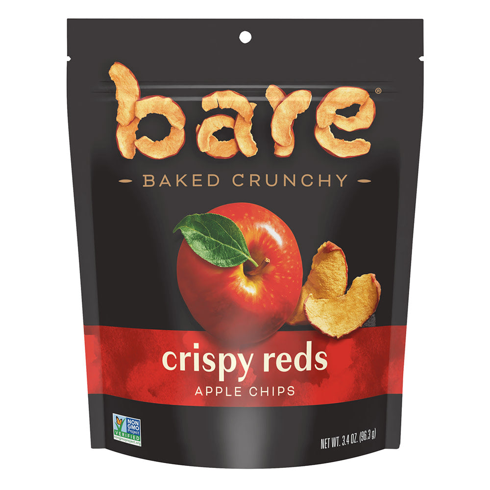 BARE CRISPY REDS APPLE CHIPS 3.4 OZ POUCH