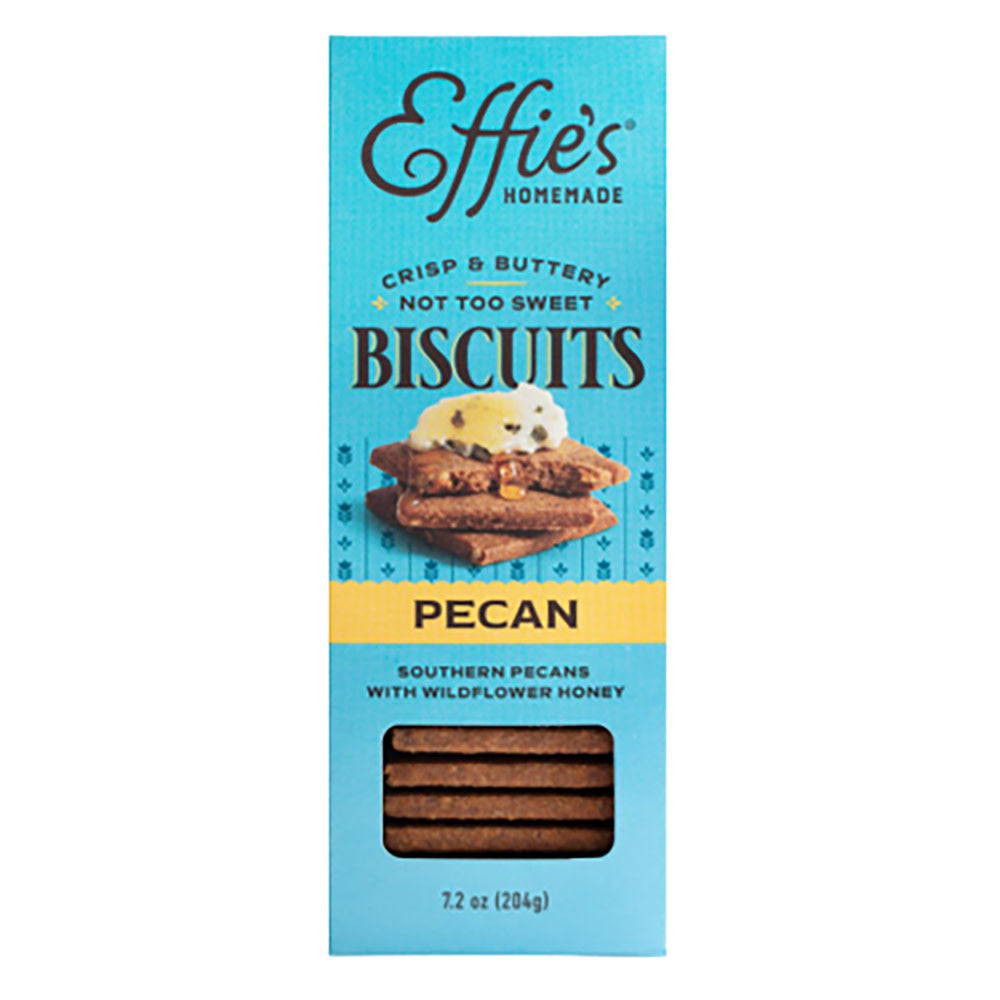 EFFIE'S - PECAN BISCUITS - 7.2OZ