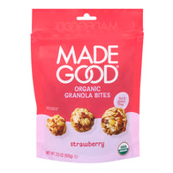 MADEGOOD - GRANOLA BITES POUCH - STRAWBER - 3.5OZ