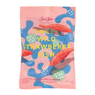 BONBON SWEET WILD STRAWBERRY FISH 5.2 OZ PEG BAG