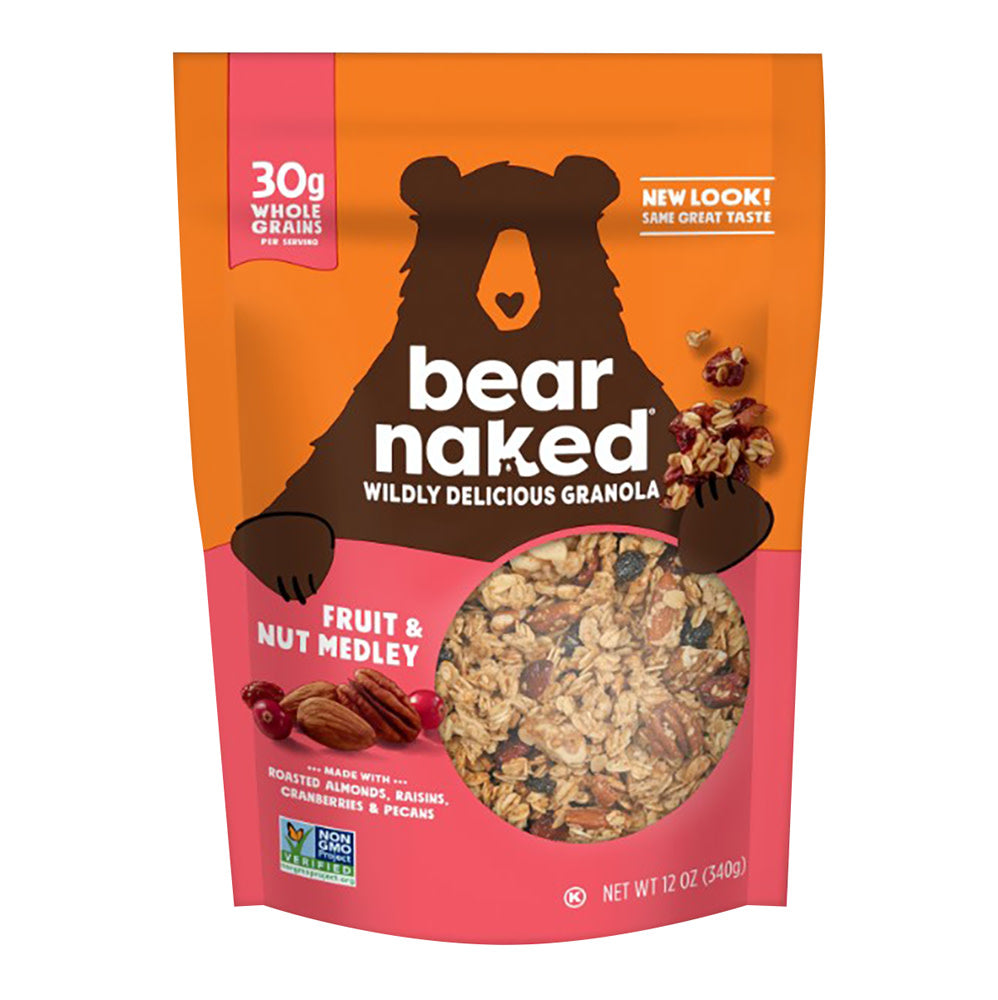 BEAR NAKED FRUIT &amp; NUTTY GRANOLA 12 OZ POUCH