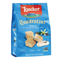 LOACKER QUADRATINI VANILLA 8.82 OZ BAG