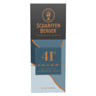 SCHARFFEN BERGER - 41% MILK CHOCOLATE ALMONDS - 3OZ