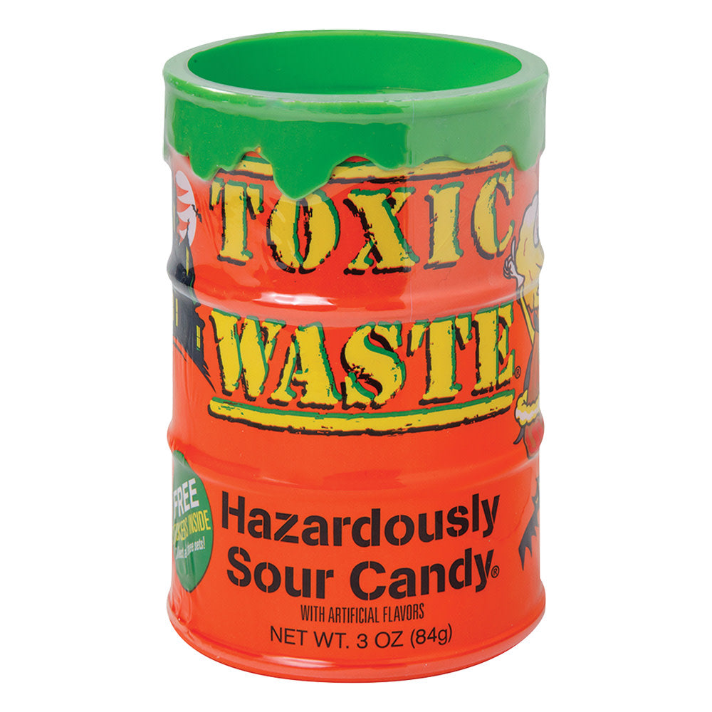 Toxic Waste Halloween Sour Candy Bank - 12ct