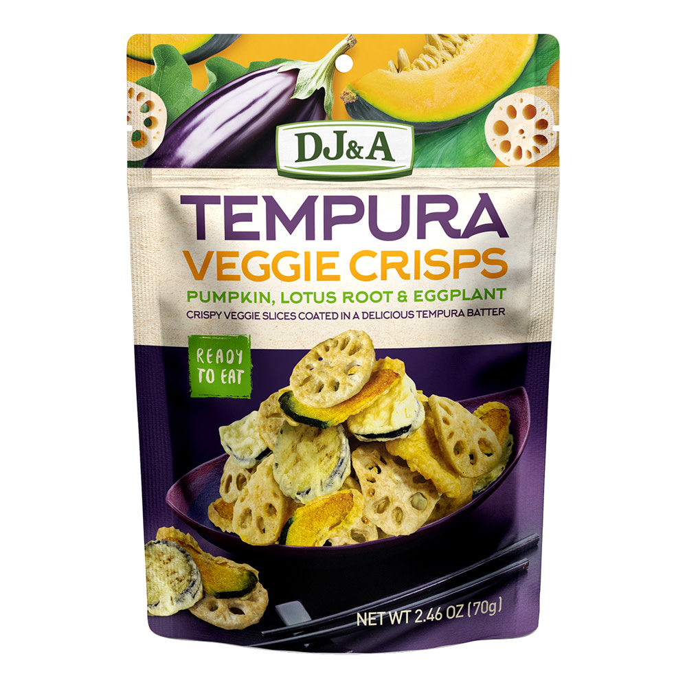 DJ&A - TEMPURA VEGGIE CRISPS - 2.47OZ