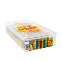 SOUR POWER SORTZ CANDY STRAWS TUB