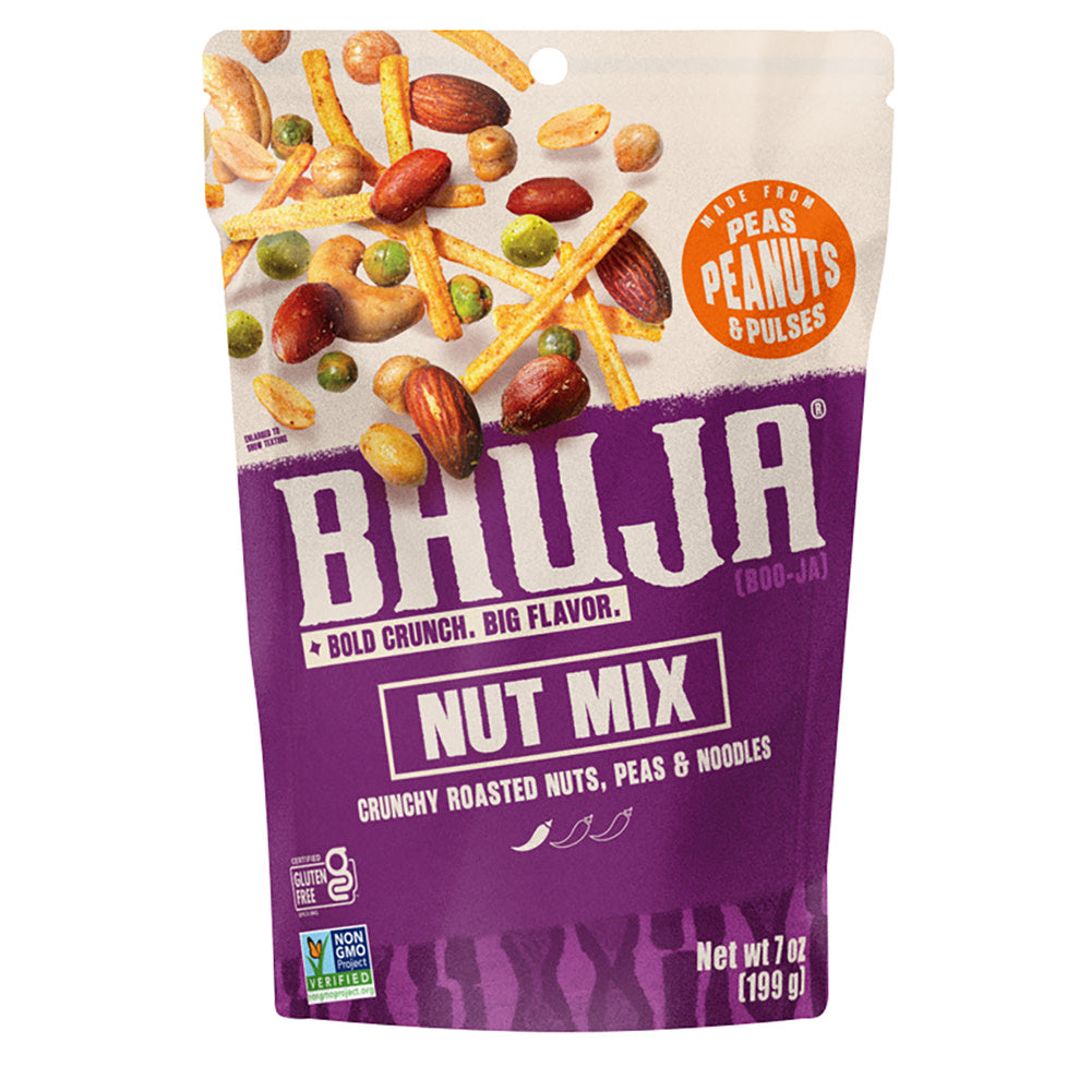 BHUJA SNACKS NUTS MIX 7 OZ BAG