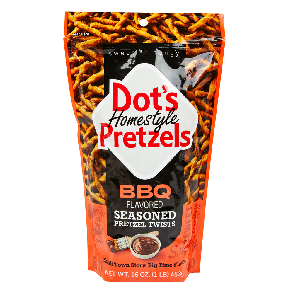 DOT&rsquo;S PRETZELS BBQ 16 OZ BAG