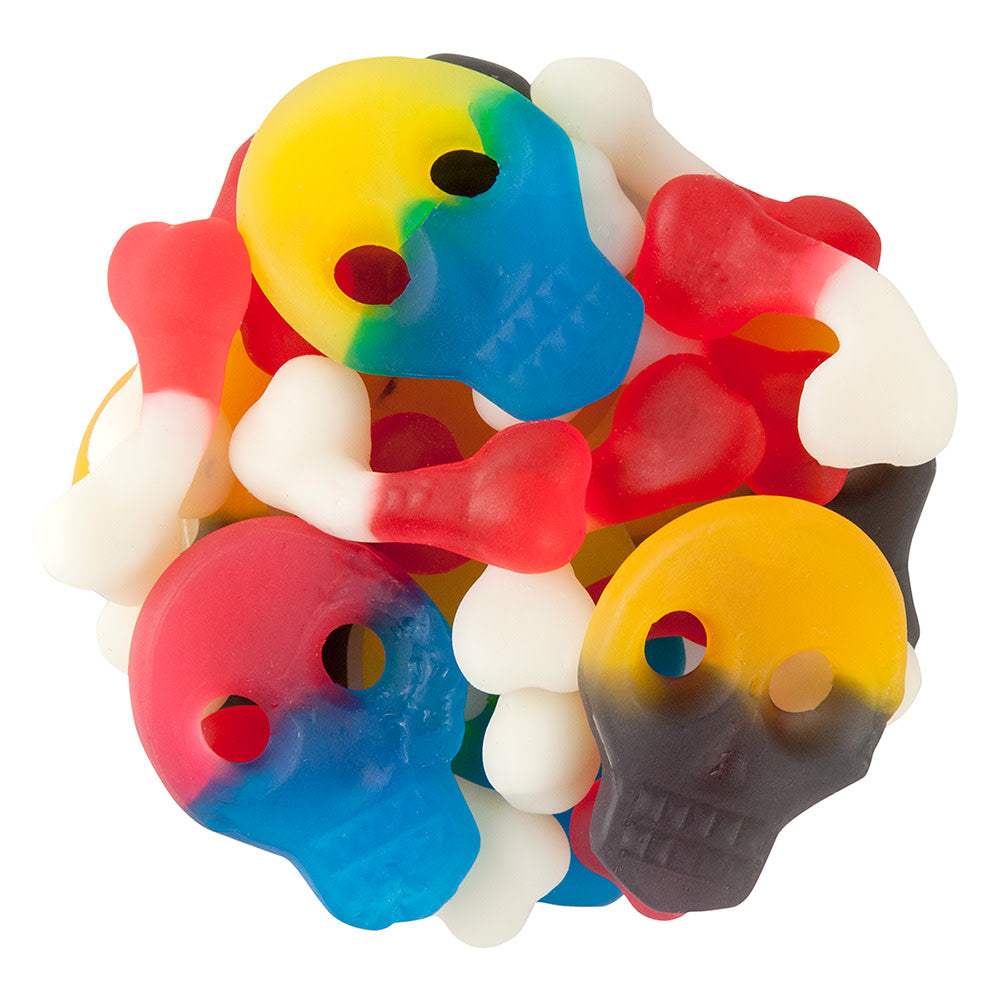 Gummy Skulls And Bones - 6.6lb