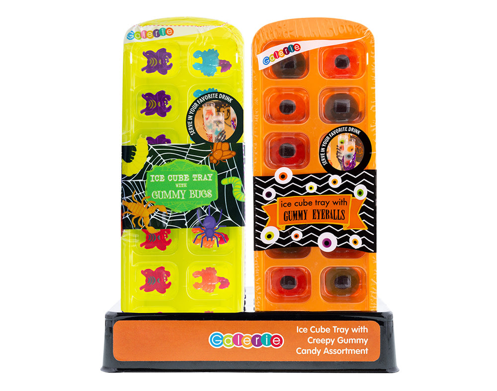 Halloween Gummy Eyeball & Bug Ice Cube Trays - 8ct