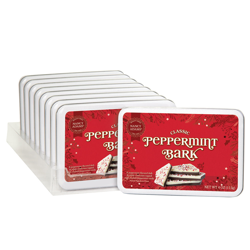 Peppermint Bark Tin - 9ct