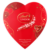 Lindt Lindor Milk Chocolate Truffles Heart Boxes - 6ct