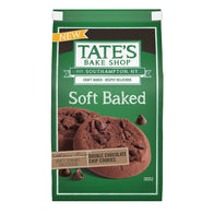TATE'S - SOFT BAKED DOUBLE CHOCOLATE CHIP - 8OZ