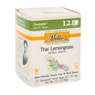 MILLIE'S SIPPING BROTH THAI LEMONGRASS 12 COUNT BOX