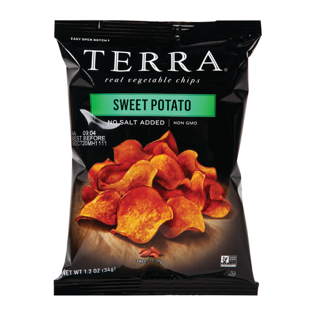 TERRA CHIPS NO SALT SWEET POTATO 1.2 OZ BAG
